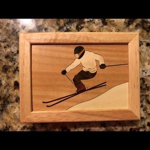 Skier Jewelry Box
